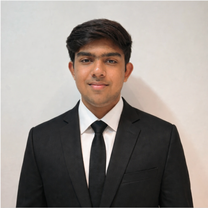 Portrait of Bhuvan Chandra Dabbara, Founder of 7Analytica, in a dark suit and tie